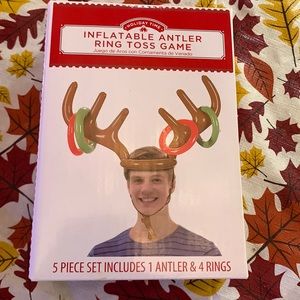 Inflatable Ring Toss Antler Game 4 rings